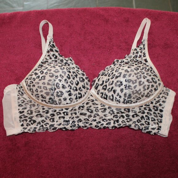 Maidenform Pure Comfort Wireless Lace Longline Bralette Lightly Lined Convertibl - Picture 1 of 6